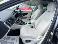 USED 2019 69 JAGUAR I-PACE Grey 400 90kWh HSE electric SUV, 36,400 miles, Automatic 4WD, 20in Alloys, Touchscreen, Sat Nav, Panoramic roof, 360 camera, leather interior and more This 2019 Jaguar I-PACE 400 HSE is a remarkable example with exceptionally low mileage for its age, having covered just 36,400 miles. As a fully electric vehicle, it offers a sophisticated driving experience with its Four Wheel Drive system and a substantial 90 kWh battery, providing a maximum range of 292 miles when new. This particular HSE trim level comes equipped with a suite of advanced features, including a Park Pack with front and rear parking sensors, Bluetooth connectivity, and striking