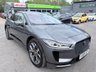 USED 2019 69 JAGUAR I-PACE Grey 400 90kWh HSE electric SUV, 36,400 miles, Automatic 4WD, 20in Alloys, Touchscreen, Sat Nav, Panoramic roof, 360 camera, leather interior and more This 2019 Jaguar I-PACE 400 HSE is a remarkable example with exceptionally low mileage for its age, having covered just 36,400 miles. As a fully electric vehicle, it offers a sophisticated driving experience with its Four Wheel Drive system and a substantial 90 kWh battery, providing a maximum range of 292 miles when new. This particular HSE trim level comes equipped with a suite of advanced features, including a Park Pack with front and rear parking sensors, Bluetooth connectivity, and striking