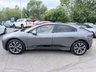 USED 2019 69 JAGUAR I-PACE Grey 400 90kWh HSE electric SUV, 36,400 miles, Automatic 4WD, 20in Alloys, Touchscreen, Sat Nav, Panoramic roof, 360 camera, leather interior and more This 2019 Jaguar I-PACE 400 HSE is a remarkable example with exceptionally low mileage for its age, having covered just 36,400 miles. As a fully electric vehicle, it offers a sophisticated driving experience with its Four Wheel Drive system and a substantial 90 kWh battery, providing a maximum range of 292 miles when new. This particular HSE trim level comes equipped with a suite of advanced features, including a Park Pack with front and rear parking sensors, Bluetooth connectivity, and striking