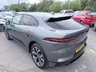 USED 2019 69 JAGUAR I-PACE Grey 400 90kWh HSE electric SUV, 36,400 miles, Automatic 4WD, 20in Alloys, Touchscreen, Sat Nav, Panoramic roof, 360 camera, leather interior and more This 2019 Jaguar I-PACE 400 HSE is a remarkable example with exceptionally low mileage for its age, having covered just 36,400 miles. As a fully electric vehicle, it offers a sophisticated driving experience with its Four Wheel Drive system and a substantial 90 kWh battery, providing a maximum range of 292 miles when new. This particular HSE trim level comes equipped with a suite of advanced features, including a Park Pack with front and rear parking sensors, Bluetooth connectivity, and striking