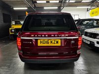 USED 2016 16 LAND ROVER RANGE ROVER 3.0 TD V6 Vogue SUV 5dr Diesel Auto 4WD Euro 6 (s/s) (258 ps) 2016 RANGEROVER 3.0TDV6 VOGUE - MONTALCINO RED OVER ALMOND LEATHER - ONE PREVIOUS KEEPER - 9 SERVICE HISTORY TO 70K MILES - GLASS PANROOF - NAV - TV - ELECTRIC DEPLOY SIDE STEPS - PRIVACY GLASS - 21 INCH ALLOY WHEELS
