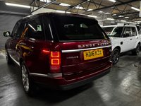 USED 2016 16 LAND ROVER RANGE ROVER 3.0 TD V6 Vogue SUV 5dr Diesel Auto 4WD Euro 6 (s/s) (258 ps) 2016 RANGEROVER 3.0TDV6 VOGUE - MONTALCINO RED OVER ALMOND LEATHER - ONE PREVIOUS KEEPER - 9 SERVICE HISTORY TO 70K MILES - GLASS PANROOF - NAV - TV - ELECTRIC DEPLOY SIDE STEPS - PRIVACY GLASS - 21 INCH ALLOY WHEELS