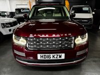 USED 2016 16 LAND ROVER RANGE ROVER 3.0 TD V6 Vogue SUV 5dr Diesel Auto 4WD Euro 6 (s/s) (258 ps) 2016 RANGEROVER 3.0TDV6 VOGUE - MONTALCINO RED OVER ALMOND LEATHER - ONE PREVIOUS KEEPER - 9 SERVICE HISTORY TO 70K MILES - GLASS PANROOF - NAV - TV - ELECTRIC DEPLOY SIDE STEPS - PRIVACY GLASS - 21 INCH ALLOY WHEELS