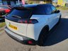 USED 2022 22 PEUGEOT E-2008 50kWh GT Premium SUV 5dr Electric Auto (136 ps) 92.3% SOH  ~170-180 miles of range