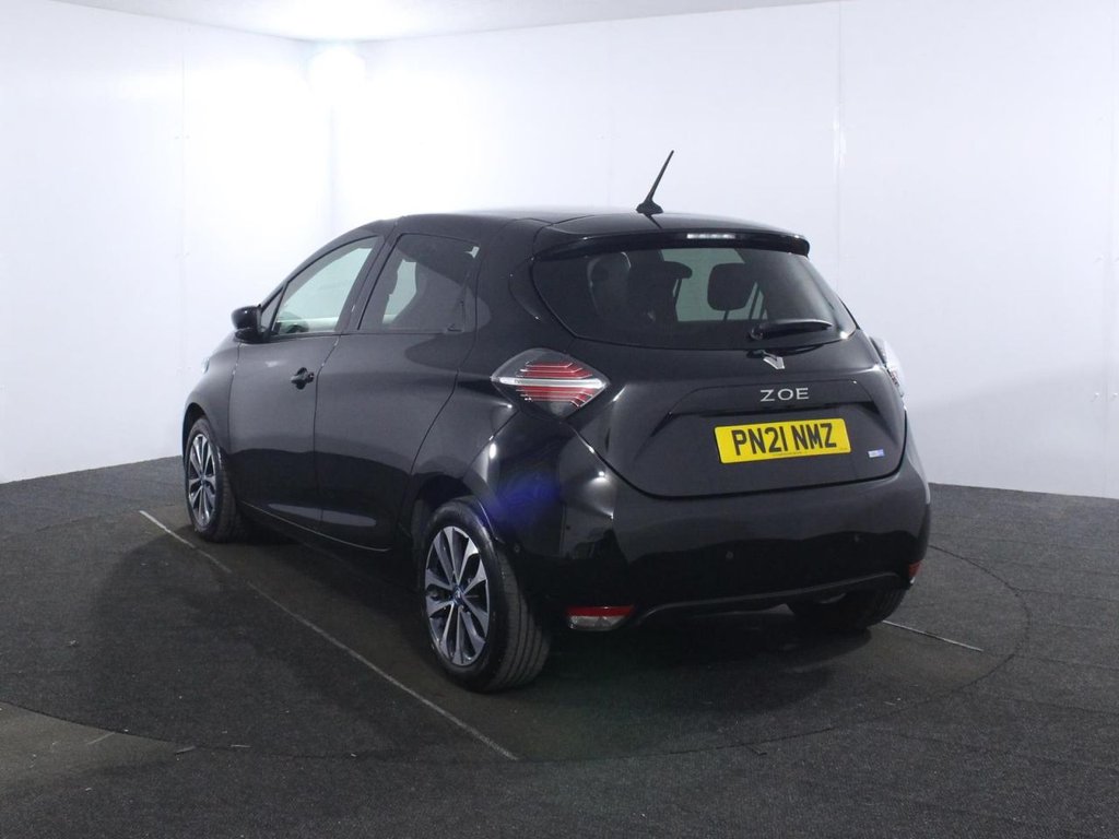 USED 2021 21 RENAULT ZOE R135 52kWh GT Line Hatchback 5dr Electric Auto (i, Rapid Charge) (134 bhp) 