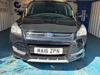 USED 2016 16 FORD KUGA 2.0 TDCi Titanium Sport SUV 5dr Diesel Manual 2WD Euro 6 (s/s) (150 ps)+2 KEYS+1 FORMER KEEPER+HISTORY+SENSORS+KEYLESS START+ALLOYS+AIRCON+MEDIA+USB+AUX+NAV+BLUETOOTH+HPI CLEAR+ 2 KEYS+1 FORMER KEEPER+HISTORY+SENSORS+KEYLESS START+ALLOYS+AIRCON+MEDIA+USB+AUX+NAV+BLUETOOTH+CRUISE+HPI CLEAR