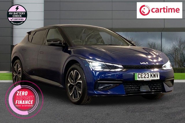 View our Kia Ev6 77.4kWh GT-Line Hatchback 5dr Electric Auto (225 bhp) Reverse Camera, Front / Rear Parking Sensors, Android Auto / Apple CarPlay, Touchscreen Navigation, 19in Alloys