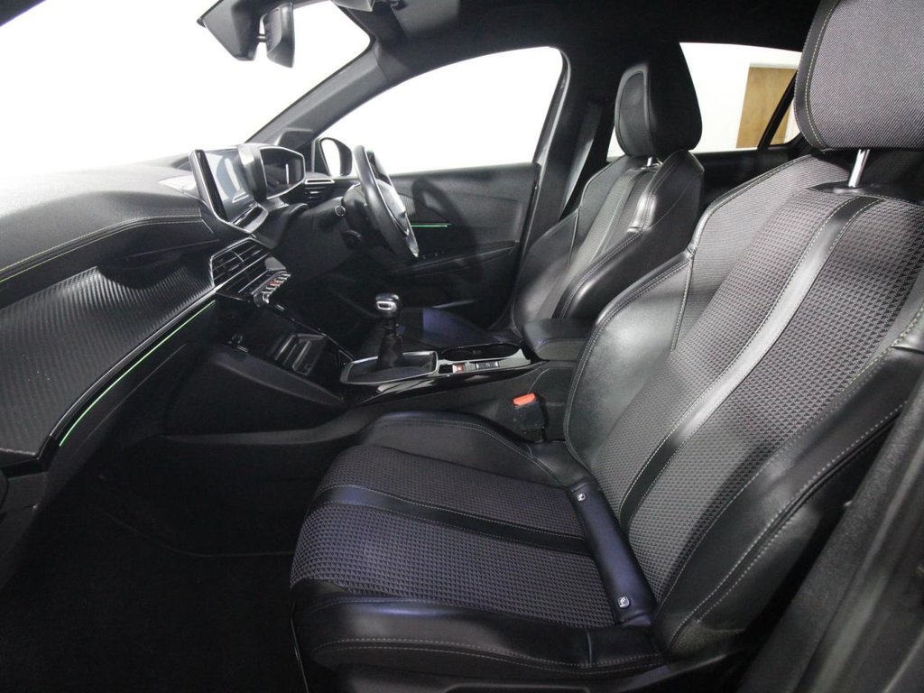 USED 2022 22 PEUGEOT 208 1.2 PureTech GT Hatchback 5dr Petrol Manual Euro 6 (s/s) (100 ps) 