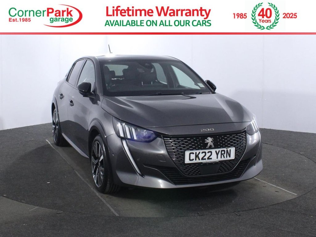 USED 2022 22 PEUGEOT 208 1.2 PureTech GT Hatchback 5dr Petrol Manual Euro 6 (s/s) (100 ps) 