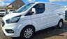 USED 2022 22 FORD TRANSIT CUSTOM 2.0 300 EcoBlue Limited Panel Van 5dr Diesel Manual L1 H1 Euro 6 (s/s) (130 ps) 