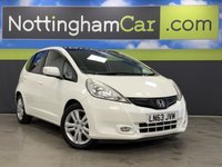 USED 2013 63 HONDA JAZZ 1.4 i-VTEC EX Hatchback 5dr Petrol CVT Euro 5 (99 ps) 