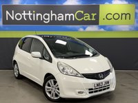 USED 2013 63 HONDA JAZZ 1.4 i-VTEC EX Hatchback 5dr Petrol CVT Euro 5 (99 ps) 