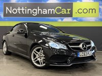 USED 2014 63 MERCEDES-BENZ E-CLASS 2.1 E220 CDI AMG Sport Cabriolet 2dr Diesel G-Tronic+ Euro 5 (s/s) (170 ps) ****LOW MILEAGE****