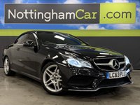 USED 2014 63 MERCEDES-BENZ E-CLASS 2.1 E220 CDI AMG Sport Cabriolet 2dr Diesel G-Tronic+ Euro 5 (s/s) (170 ps) ****LOW MILEAGE****