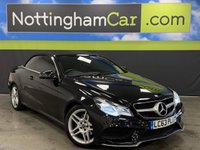 USED 2014 63 MERCEDES-BENZ E-CLASS 2.1 E220 CDI AMG Sport Cabriolet 2dr Diesel G-Tronic+ Euro 5 (s/s) (170 ps) ****LOW MILEAGE****