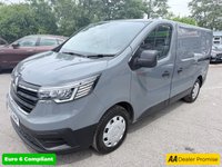USED 2022 22 RENAULT TRAFIC Grey 2.0 dCi Blue SL28 Business van, 74,200 miles, Euro 6, ULEZ compliant, 6-Speed manual, Bluetooth, Cruise Control, DAB. Plus VAT @ 20%! This 2022 Renault Trafic boasts a full service history, with its last service completed on 26th June 2025 at 66,949 miles, offering peace of mind for its next owner. This dCi Blue SL28 Business L1 H1 model is powered by an efficient 2.0 litre diesel engine, meeting Euro 6 emission standards and benefiting from low CO2 emissions. The Business trim level includes a DAB radio with Bluetooth connectivity, a USB socket, and an AUX input, ensuring you stay connected and entertained on every journey. F