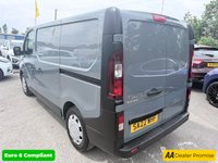 USED 2022 22 RENAULT TRAFIC Grey 2.0 dCi Blue SL28 Business van, 74,200 miles, Euro 6, ULEZ compliant, 6-Speed manual, Bluetooth, Cruise Control, DAB. Plus VAT @ 20%! This 2022 Renault Trafic boasts a full service history, with its last service completed on 26th June 2025 at 66,949 miles, offering peace of mind for its next owner. This dCi Blue SL28 Business L1 H1 model is powered by an efficient 2.0 litre diesel engine, meeting Euro 6 emission standards and benefiting from low CO2 emissions. The Business trim level includes a DAB radio with Bluetooth connectivity, a USB socket, and an AUX input, ensuring you stay connected and entertained on every journey. F