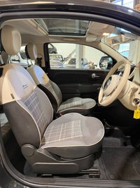 USED 2018 68 FIAT 500 1.2 Lounge Hatchback 3dr Petrol Manual Euro 6 s/s 69bhp First Car  Finance+2F/Kpr+FSH+PanRoof+MOT+Blth+Cruise+Grp8ins