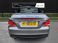 USED 2012 62 BMW 1 SERIES 2.0 120d M Sport Convertible 2dr Diesel Manual Euro 5 (s/s) (177 ps) HERE AT MOTOR SWITCH YOUR NEW MOTOR IS JUST A SWITCH AWAY WITH THIS BMW 1 SERIES 120D M SPORT CONVERTIBLE 2DR 2.0 DIESEL MANUAL EURO 5, WHICH COMES WITH A FULL 12 MONTHS NATIONWIDE WARRANTY AND ALSO COMES WITH A MOT UNTIL 15TH OCTOBER 2026, THIS VEHICLE WILL ALSO BE FRESHLY SERVICED BEFORE IT LEAVES US TO BRING IT BACK UP TO DATE, FINANCE AVAILABLE FROM 10.9% APR, DELIVERY AVAILABLE, PART EX WELCOME, FULLY VALETED USING AUTO SMART PRODUCTS, HPI CLEAR, MILEAGE CHECKED