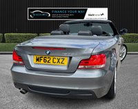 USED 2012 62 BMW 1 SERIES 2.0 120d M Sport Convertible 2dr Diesel Manual Euro 5 (s/s) (177 ps) HERE AT MOTOR SWITCH YOUR NEW MOTOR IS JUST A SWITCH AWAY WITH THIS BMW 1 SERIES 120D M SPORT CONVERTIBLE 2DR 2.0 DIESEL MANUAL EURO 5, WHICH COMES WITH A FULL 12 MONTHS NATIONWIDE WARRANTY AND ALSO COMES WITH A MOT UNTIL 15TH OCTOBER 2026, THIS VEHICLE WILL ALSO BE FRESHLY SERVICED BEFORE IT LEAVES US TO BRING IT BACK UP TO DATE, FINANCE AVAILABLE FROM 10.9% APR, DELIVERY AVAILABLE, PART EX WELCOME, FULLY VALETED USING AUTO SMART PRODUCTS, HPI CLEAR, MILEAGE CHECKED
