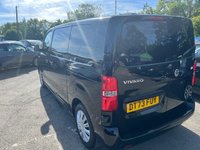 USED 2023 73 VAUXHALL VIVARO Black 1.5 Turbo D 2700 Pro panel van, 30,700 miles, Euro 6, ULEZ compliant, 6-speed manual, A/C, Sat nav, Rear camera, cruise, DAB. Plus VAT @ 20%! This 2023 Vauxhall Vivaro boasts a full service history with its last service completed on 2025-11-13 at 25,680 miles, and it has had only one owner from new. This Turbo D 2700 Pro L1 H1 Euro 6 (s/s) 6dr model is equipped with a 1.5L Diesel Engine and features the Pro trim. For your convenience, it includes a Navigation and Camera Pack with Android Auto, Bluetooth, and a rear parking camera, alongside the Multimedia Navi Pro System which also offers Apple CarPlay. The vehicle benefits from Air C