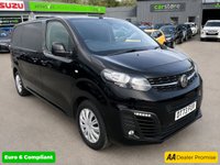 USED 2023 73 VAUXHALL VIVARO Black 1.5 Turbo D 2700 Pro panel van, 30,700 miles, Euro 6, ULEZ compliant, 6-speed manual, A/C, Sat nav, Rear camera, cruise, DAB. Plus VAT @ 20%! This 2023 Vauxhall Vivaro boasts a full service history with its last service completed on 2025-11-13 at 25,680 miles, and it has had only one owner from new. This Turbo D 2700 Pro L1 H1 Euro 6 (s/s) 6dr model is equipped with a 1.5L Diesel Engine and features the Pro trim. For your convenience, it includes a Navigation and Camera Pack with Android Auto, Bluetooth, and a rear parking camera, alongside the Multimedia Navi Pro System which also offers Apple CarPlay. The vehicle benefits from Air C