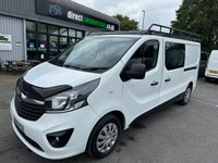 USED 2019 68 VAUXHALL VIVARO 1.6 CDTi 2900 BiTurbo ecoTEC Sportive Crew Van Double Cab 5dr Diesel Manual L2 H1 Euro 6 (s/s) (6 Seat) (125 ps) NO VAT JUST 57K FSH (4 SERVICES) !!!! FRESH MOT AND SERVICE INCLUDED !!!