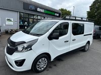 USED 2019 68 VAUXHALL VIVARO 1.6 CDTi 2900 BiTurbo ecoTEC Sportive Crew Van Double Cab 5dr Diesel Manual L2 H1 Euro 6 (s/s) (6 Seat) (125 ps) NO VAT JUST 57K FSH (4 SERVICES) !!!! FRESH MOT AND SERVICE INCLUDED !!!