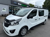 USED 2019 68 VAUXHALL VIVARO 1.6 CDTi 2900 BiTurbo ecoTEC Sportive Crew Van Double Cab 5dr Diesel Manual L2 H1 Euro 6 (s/s) (6 Seat) (125 ps) NO VAT JUST 57K FSH (4 SERVICES) !!!! FRESH MOT AND SERVICE INCLUDED !!!