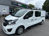 USED 2019 68 VAUXHALL VIVARO 1.6 CDTi 2900 BiTurbo ecoTEC Sportive Crew Van Double Cab 5dr Diesel Manual L2 H1 Euro 6 (s/s) (6 Seat) (125 ps) NO VAT JUST 57K FSH (4 SERVICES) !!!! FRESH MOT AND SERVICE INCLUDED !!!