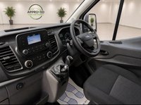 USED 2022 72 FORD TRANSIT White 2.0 350 EcoBlue panel van, 64,700 miles, Euro 6, ULEZ compliant, 6-speed manual, Air Conditioning, Bluetooth, DAB. Plus VAT @ 20%! This 2022 Ford Transit 350 Leader presents an exceptional ownership proposition, having been meticulously maintained by its single owner with a  service history at 15k, 38k, and 47k, most recently serviced at 47,235 miles on 21st March 2025. This Euro 6 compliant 2.0L EcoBlue diesel engine, rear wheel drive model, designated as L3 H3, offers a substantial towing weight of 2,570 kg. Upon purchase, it will be supplied with a 12 month MOT, ensuring its roadworthiness.  The Transit 350 Leader is a r