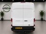USED 2022 72 FORD TRANSIT White 2.0 350 EcoBlue panel van, 64,700 miles, Euro 6, ULEZ compliant, 6-speed manual, Air Conditioning, Bluetooth, DAB. Plus VAT @ 20%! This 2022 Ford Transit 350 Leader presents an exceptional ownership proposition, having been meticulously maintained by its single owner with a  service history at 15k, 38k, and 47k, most recently serviced at 47,235 miles on 21st March 2025. This Euro 6 compliant 2.0L EcoBlue diesel engine, rear wheel drive model, designated as L3 H3, offers a substantial towing weight of 2,570 kg. Upon purchase, it will be supplied with a 12 month MOT, ensuring its roadworthiness.  The Transit 350 Leader is a r