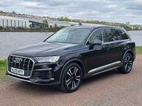 USED 2020 70 AUDI Q7 3.0 TDI V6 45 Sport SUV 5dr Diesel Tiptronic quattro Euro 6 (s/s) (231 ps) FULL AUDI MAIN DEALER SERVICE HISTORY, APPLE CARPLAY, 7 SEATER