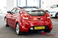 USED 2013 63 HYUNDAI VELOSTER 1.6 GDi Sport Hatchback 4dr Petrol Manual Euro 5 (140 ps) Clean 12m MOT Serviced TMG prepared