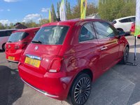 USED 2018 18 FIAT 500 1.2 Lounge Hatchback 3dr Petrol Manual Euro 6 (s/s) (69 bhp) LOW MILEAGE / 5 SERVICES / LOW INSURANCE GROUP: