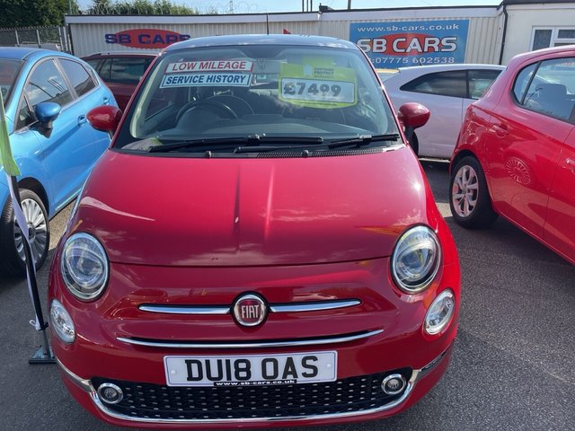 View our Fiat 500 1.2 Lounge Hatchback 3dr Petrol Manual Euro 6 (s/s) (69 bhp)