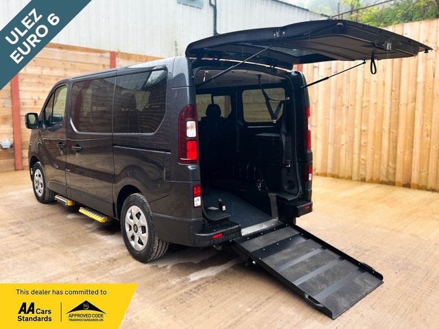 View our Renault Trafic 4 Seat Wheelchair Accessible Disabled Access Vehicle WAV