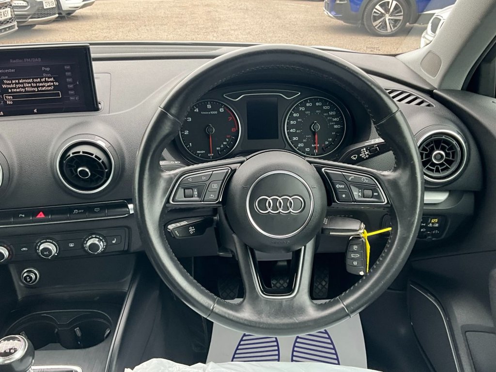 USED 2018 18 AUDI A3 1.5 TFSI CoD SE Technik Sportback 5dr Petrol Manual Euro 6 (s/s) (150 ps) 