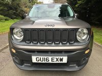 USED 2016 16 JEEP RENEGADE 1.6 MultiJetII Night Eagle SUV 5dr Diesel Manual Euro 6 (s/s) (120 ps) &pound;2200 Extras, Great Spec, &pound;35 Tax