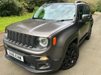 USED 2016 16 JEEP RENEGADE 1.6 MultiJetII Night Eagle SUV 5dr Diesel Manual Euro 6 (s/s) (120 ps) &pound;2200 Extras, Great Spec, &pound;35 Tax