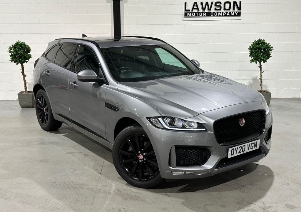 USED 2020 20 JAGUAR F-PACE 2.0 D180 Chequered Flag SUV 5dr Diesel Auto AWD Euro 6 (s/s) (180 ps) 
