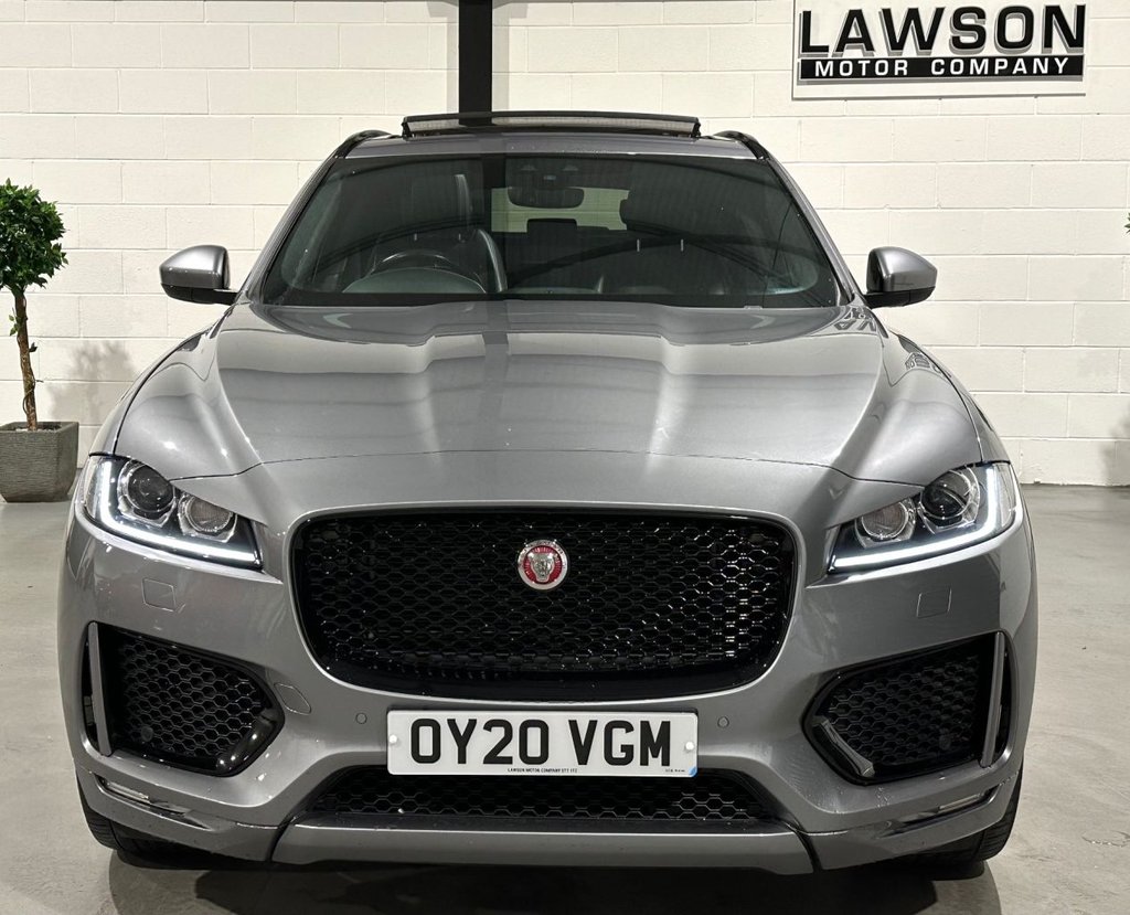 USED 2020 20 JAGUAR F-PACE 2.0 D180 Chequered Flag SUV 5dr Diesel Auto AWD Euro 6 (s/s) (180 ps) 