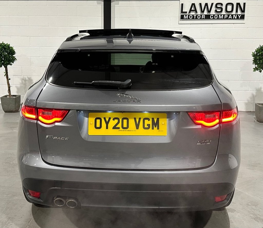 USED 2020 20 JAGUAR F-PACE 2.0 D180 Chequered Flag SUV 5dr Diesel Auto AWD Euro 6 (s/s) (180 ps) 