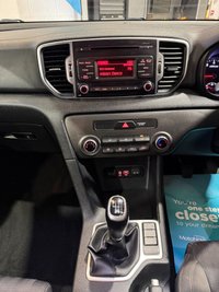 USED 2017 67 KIA SPORTAGE 1.6 GDi 1 SUV 5dr Petrol Manual Euro 6 s/s 130bhp ULEZ  Finance+DAB+Cruise+Blth+USB+AC+FSH+12MthMOT+ULEZ