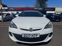 USED 2017 17 VAUXHALL ASTRA GTC 1.4i Turbo Limited Edition Coupe 3dr Petrol Manual Euro 6 (s/s) (120 ps) Buy with Complete Confidence from Sheriff Motors, All our vehicles are extensively road tested and thoroughly inspected prior to sale. Each vehicle comes with a new 1 year mot and we rectify all advisories and failures at no additional cost to our customers, plus a full oil and filter service. For added peace of mind, every car includes a 6 month complimentary RAC Warranty, 12 months Rac Breakdown Cover giving you complete confidence when you buy from Sheriff Motors.