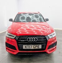 USED 2017 17 AUDI Q3 2.0 TDI Black Edition SUV 5dr Diesel S Tronic quattro Euro 6 (s/s) (184 ps) 19 INCH ALLOY WHEELS, FRONT AND REAR PARKING SENSORS , SAT NAV , BLUETOOTH , CRUISE CONTROL , BLACK LEATHER INTERIOR , SERVICE HISTORY - GEARBOX SERVICE 2023