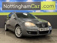 USED 2009 09 VOLKSWAGEN GOLF 2.0 TDI Sportline Estate 5dr Diesel DSG Euro 4 (140 ps) 