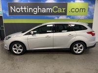 USED 2014 64 FORD FOCUS 1.6 TDCi Zetec Navigator Estate 5dr Diesel Manual Euro 5 (s/s) (115 ps) 2 keys and service history