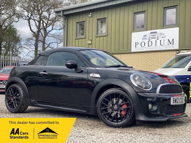 2012 COOPER S AUTO EURO 5 2DR 2012 62,000 AUTOMATIC 1.6 LTR BLACK PETROL... photo