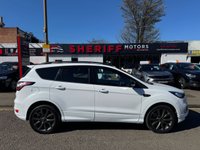 USED 2019 19 FORD KUGA 2.0 TDCi EcoBlue ST-Line Edition SUV 5dr Diesel Manual AWD Euro 6 (s/s) (180 ps) Buy with Complete Confidence from Sheriff Motors, All our vehicles are extensively road tested and thoroughly inspected prior to sale. Each vehicle comes with a new 1 year mot and we rectify all advisories and failures at no additional cost to our customers, plus a full oil and filter service. For added peace of mind, every car includes a 6 month complimentary RAC Warranty, 12 months Rac Breakdown Cover giving you complete confidence when you buy from Sheriff Motors.